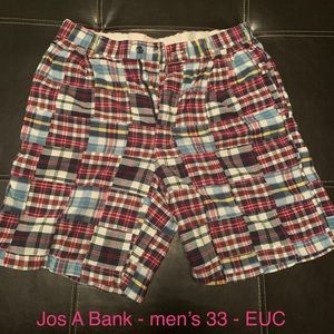 Jos A Bank men’s shorts size 33